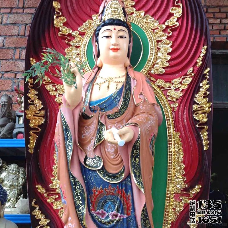 景區(qū)玻璃鋼彩繪戶外大型供奉神佛三圣雕塑 景區(qū)玻璃鋼彩繪戶外大型供奉神佛三圣雕塑
