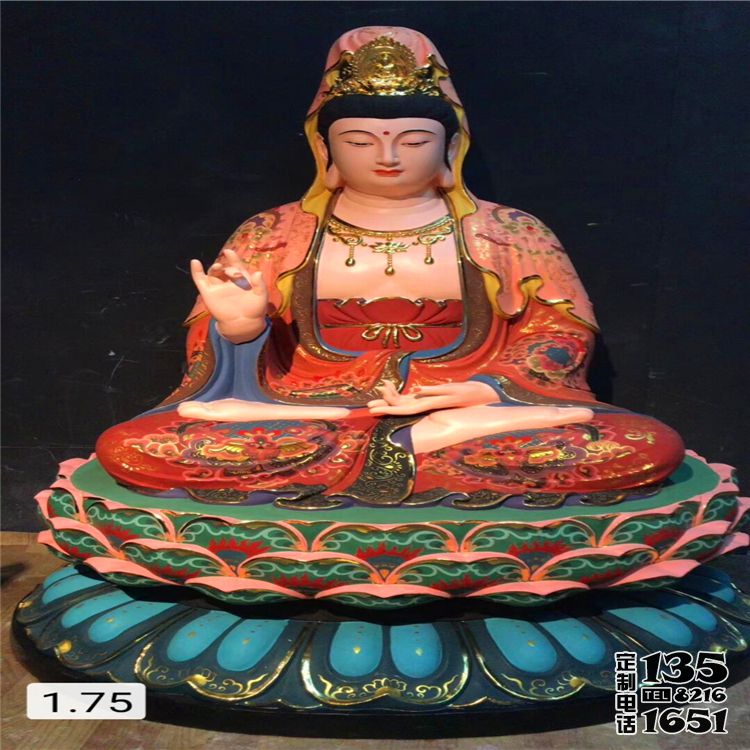 玻璃鋼彩繪寺廟景區(qū)大型供奉菩薩觀音雕塑 玻璃鋼彩繪寺廟景區(qū)大型供奉菩薩觀音雕塑