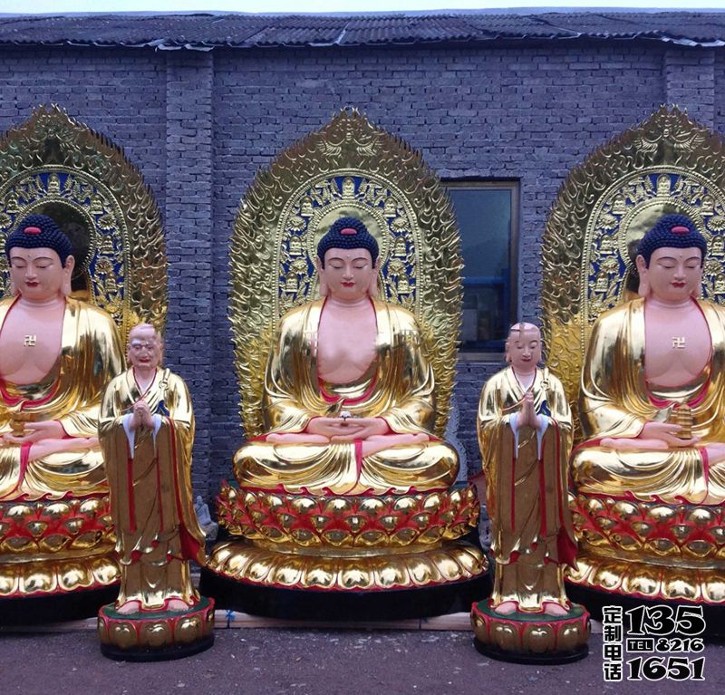 玻璃鋼彩繪景區(qū)戶(hù)外大型景觀三圣雕塑 玻璃鋼彩繪景區(qū)戶(hù)外大型景觀三圣雕塑