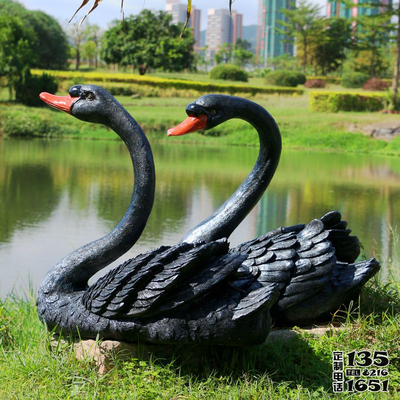 戶(hù)外池塘玻璃鋼仿真動(dòng)物景觀黑天鵝雕塑 戶(hù)外池塘玻璃鋼仿真動(dòng)物景觀黑天鵝雕塑