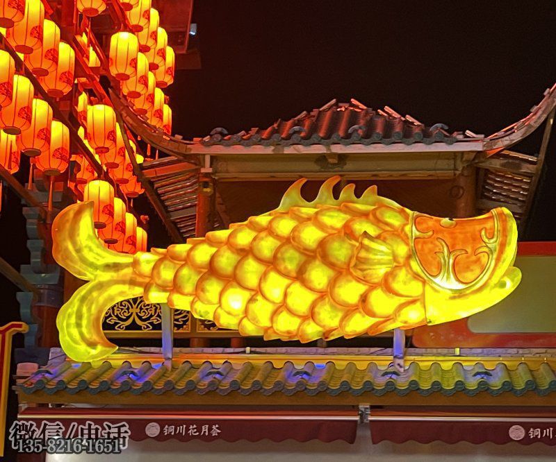 發光魚玻璃鋼裝飾雕塑 發光魚玻璃鋼裝飾雕塑
